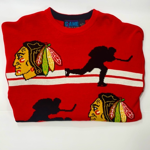 Game7 Other - Vintage Chicago Blackhawks Game7 Sweater
